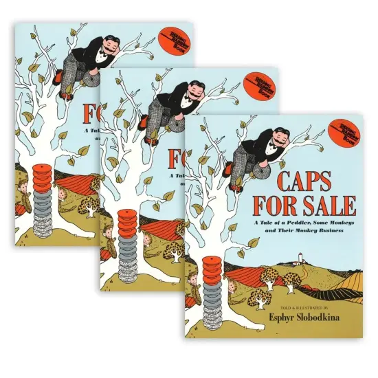 Caps for Sale Book, Pack of 3 {1}