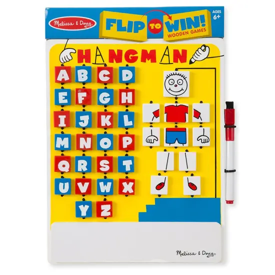 Flip-to-Win Hangman Travel Game {1}