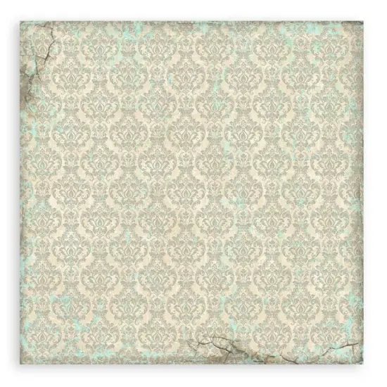 Stamperia Backgrounds Double-Sided Paper Pad 8"X8" 10/Pkg-Voyages Fantastiques, 10 Designs, 1 Each {4}