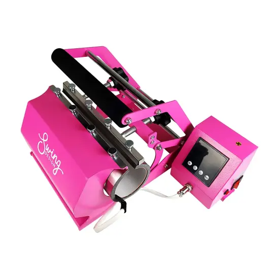 Swing Design 7-in-1 Tumbler Heat Press 20oz/30oz - Pink {5}