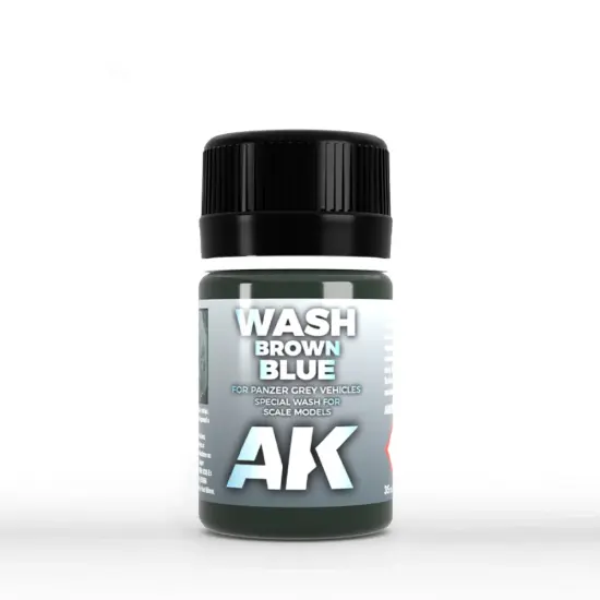 AK Interactive: Wash For Panzer Grey (35ml Bottle) {1}