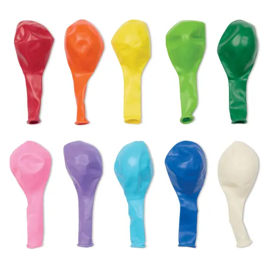 Hygloss Colorful Latex Balloons - Assorted, 11", Pkg of 144 {1}
