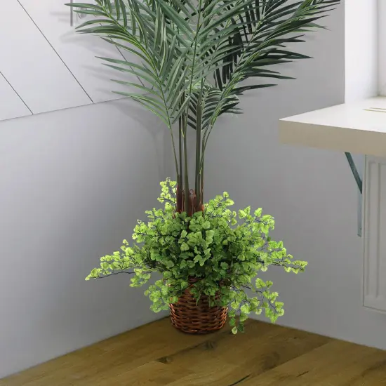 24-Pack: Maidenhair Fern Bush with 23 Fronds, 23" Wide, Floral Home by Artificial Flowers {5}