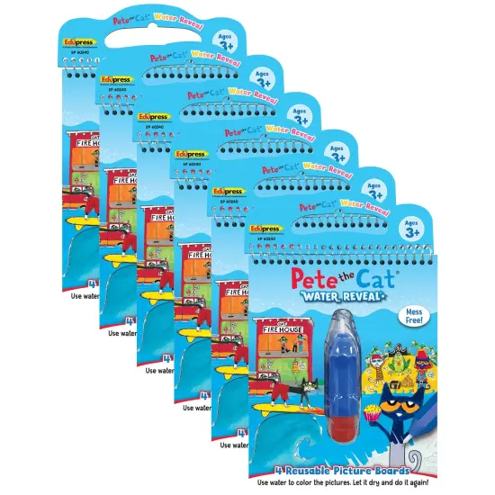 Pete The Cat Water Reveal, 6 Sets {1}