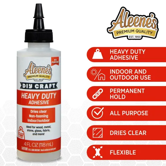 Aleene''s DIY Craft Heavy-Duty Adhesive 4 fl. oz. {2}