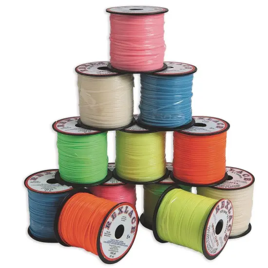 Rexlace&reg; Lacing Glow-in-the-Dark Assortment, 100-Yd Spools, 6 Colors (Pack of 12) {1}