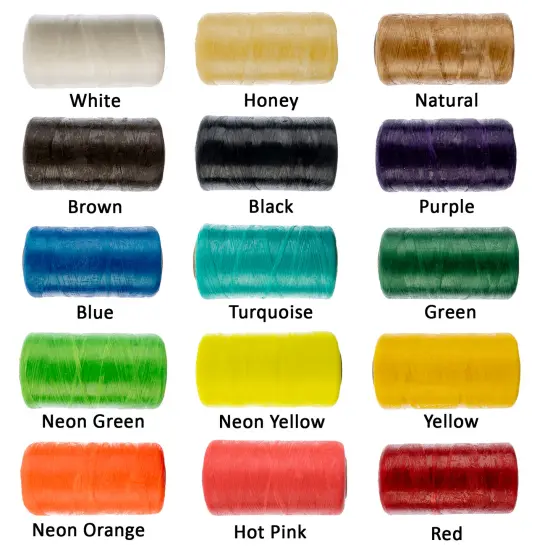 Gudebrod 70lb. 5-Ply Artificial Sinew Thread, 300yd. | Made in USA Honey {3}