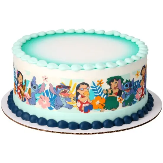 Disney Lilo and Stitch Edible Cake Topper Image Strips {2}