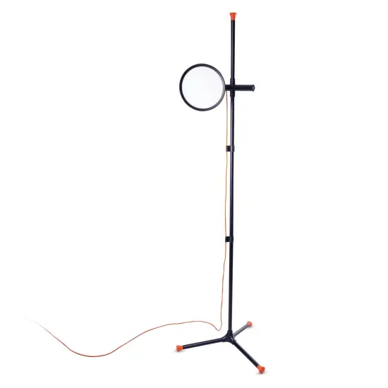 Daylight Artist Studio Lamp 2 with Stand - Chrome and Black {1}