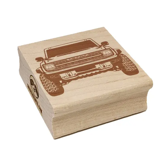 Truck Front Grill Car Vehicle Square Rubber Stamp for Stamping Crafting {1}
