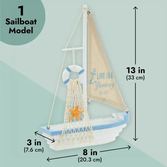 Wooden Sailboat Model {3}
