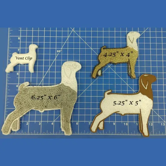 Show Goat Silicone Freshie Mold - medium {3}