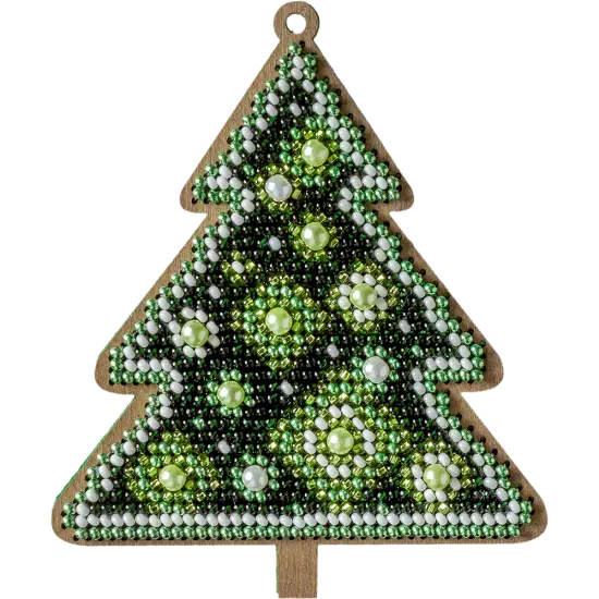 Set for embroidery with beads on wood FLK-318 {2}