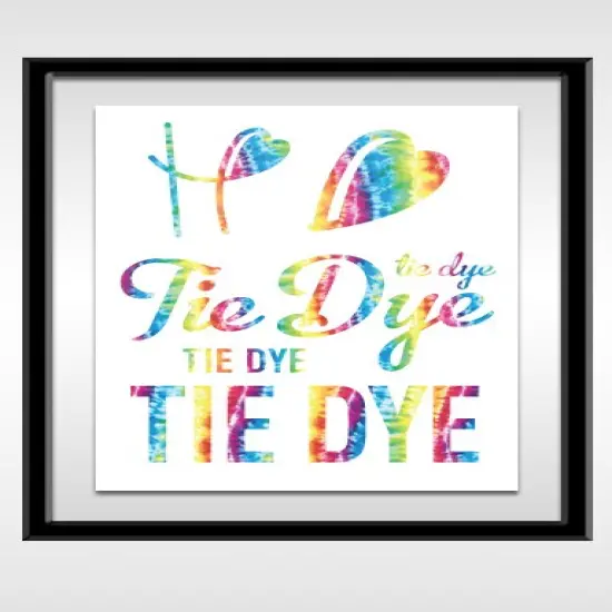 Happy Crafters&reg; Tie Dye 11.8" x 18" Sheet {2}