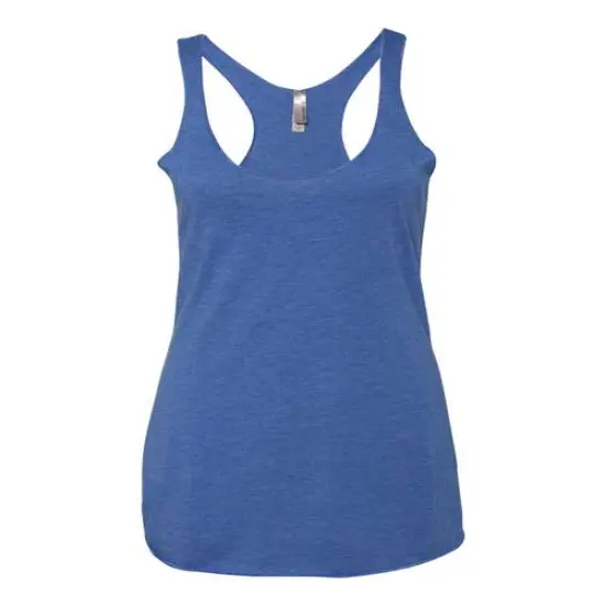 Next Level&reg; Women&rsquo;s Triblend Racerback Tank - 6733 Vintage royal {1}