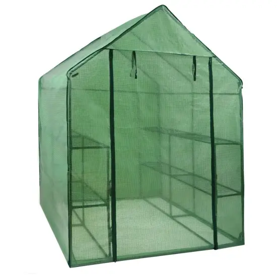 Portable Greenhouse Walk In Green House Outdoor Plant Gardening {3}