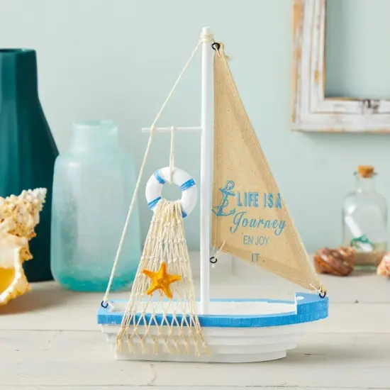 Wooden Sailboat Model {2}