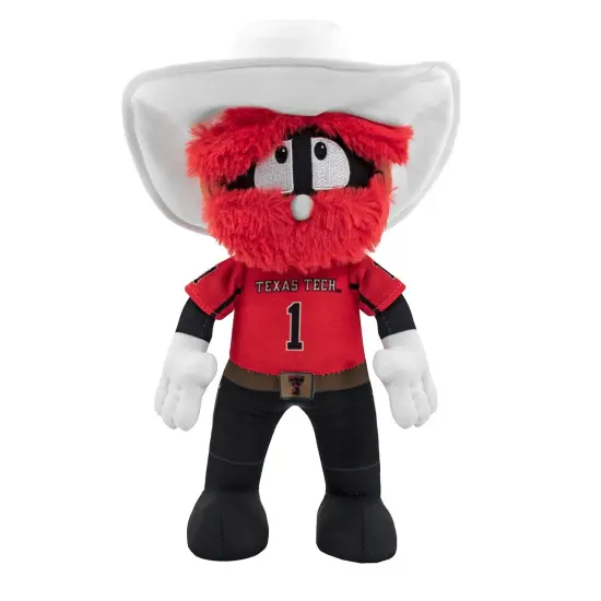 Bleacher Creatures Texas Tech Red Raiders Raider Red 10" Mascot Plush Figure {1}