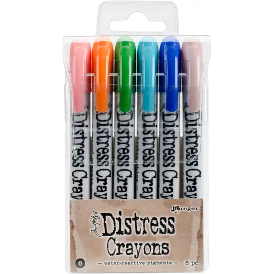 Tim Holtz Distress Crayon Set-Set #6 {1}