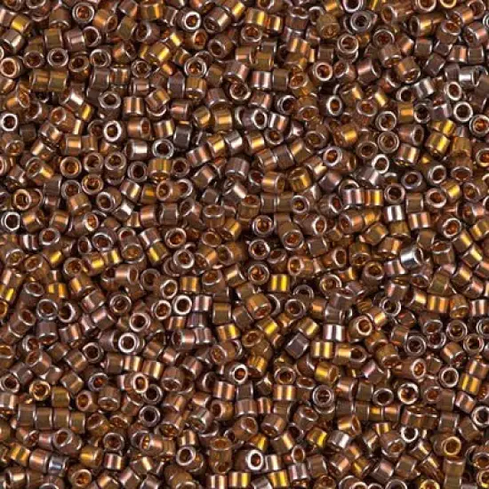 Miyuki Delica Bead 11/0 - DB0506 - 24kt Red Gold Iris {1}