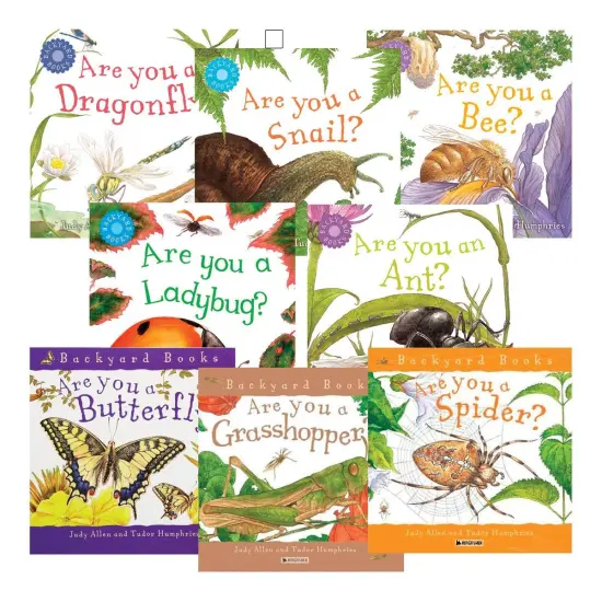 Kaplan Early Learning Company Backyard Books - Set of 8 {1}