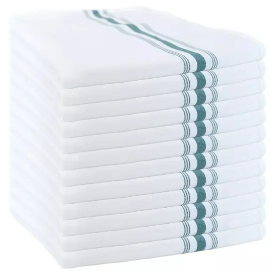 12 Pack Bistro Napkins Green {1}