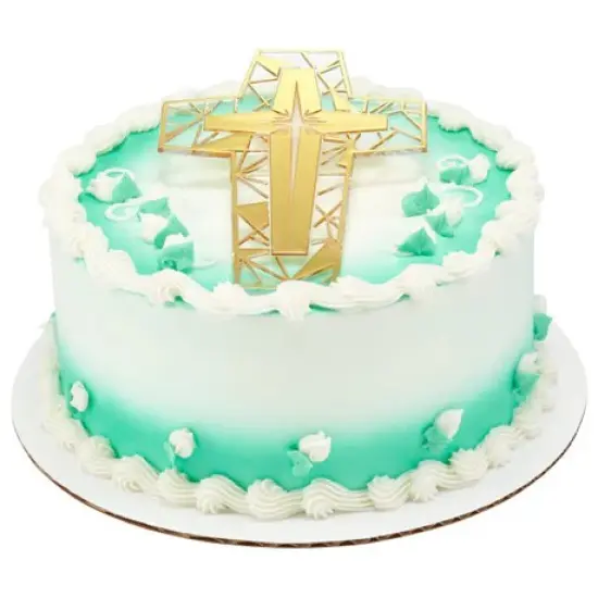 Religious Stained Glass Cross Set Cake Kit {5}