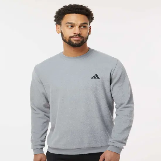 Adidas&reg; Crewneck Sweatshirt Grey three {5}
