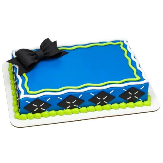 Black Gum Paste Bows cake toppers {5}