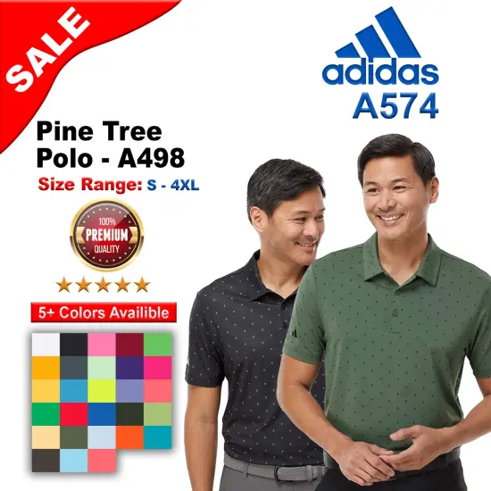 Adidas&reg; Pine Tree Polo Collegiate navy/ whi {2}