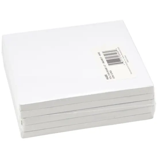 8" Square White Foil Cake Board 5ct {3}