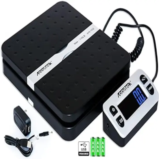 ACCUTECK&reg; Digital Shipping Postal Scale Black {6}