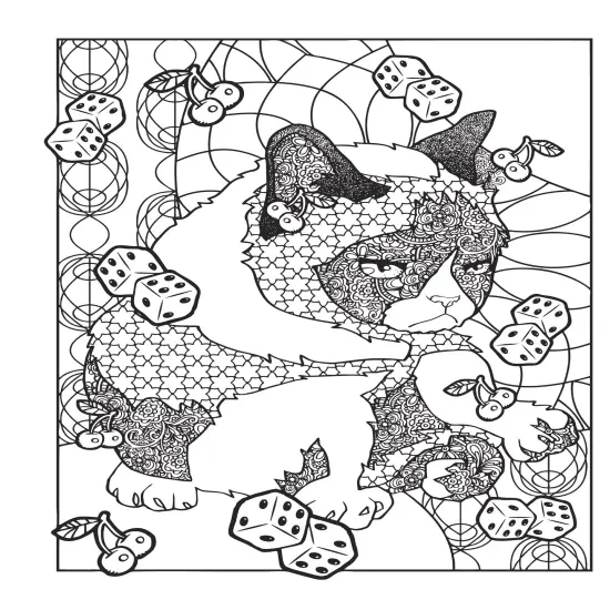 Creative Haven: Grumpy Cat Hates Coloring Coloring Book-Softcover {5}