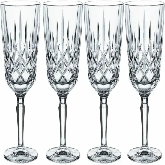 Nachtmann Noblesse Wine Glass Set of 4, Made of Fine Crystal Glass, 12.5 Ounces {1}
