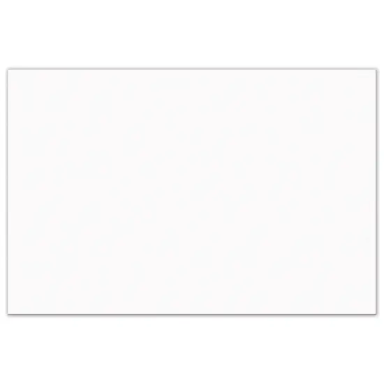 Construction Paper, Bright White, 12" x 18", 50 Sheets Per Pack, 5 Packs {3}