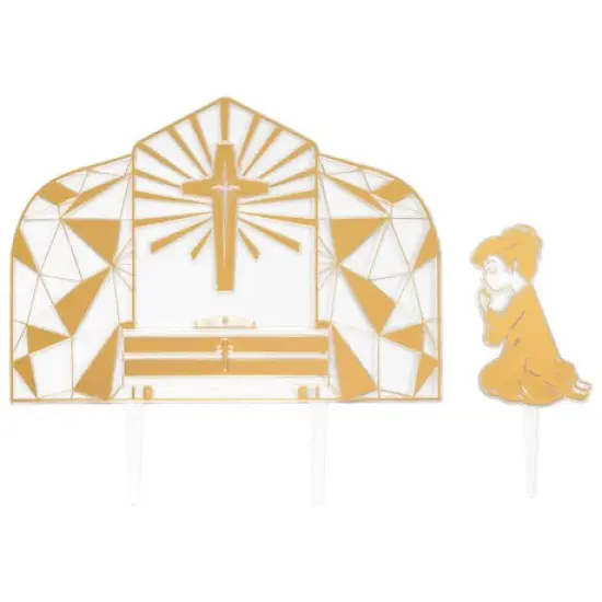 Religious First Communion Girl Set Cake Kit {3}