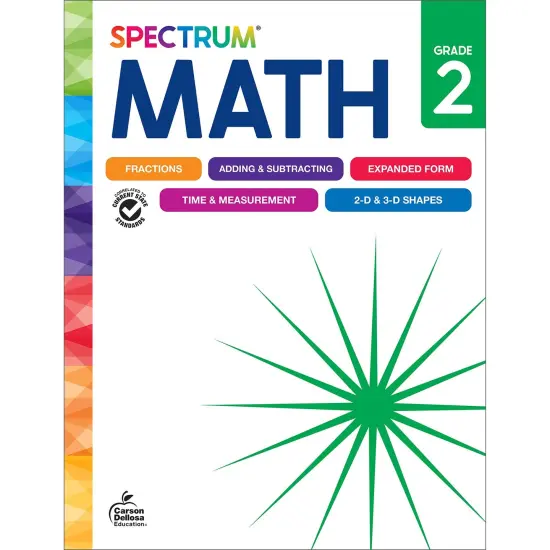 Spectrum Gr 2 Math Workbook {1}