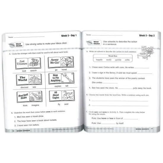 Daily 6-Trait Writing Book, Grade 2 {3}