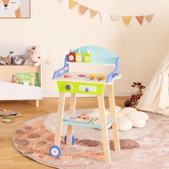 Kid's Pretend Barbecue Grill Play Set {1}