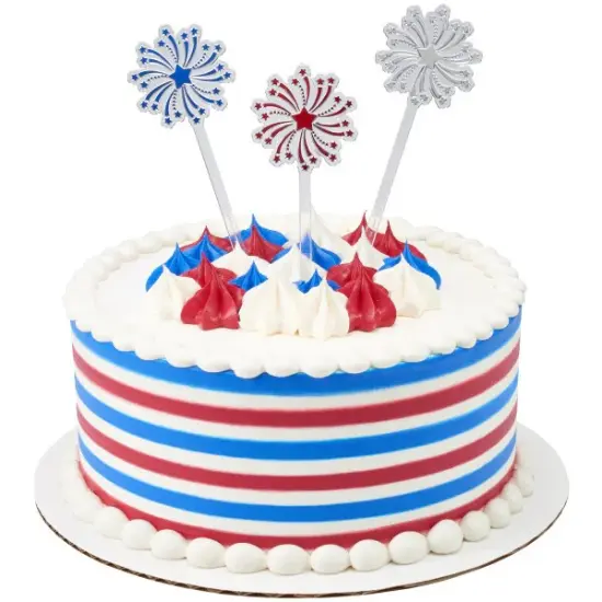 Fireworks Skewer themed Cupcake Cake Decorating pics 12 set {6}