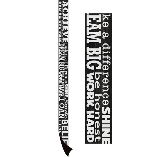 Modern Farmhouse Positive Sayings Magnetic Border, 24 Feet Per Pack, 2 Packs {2}