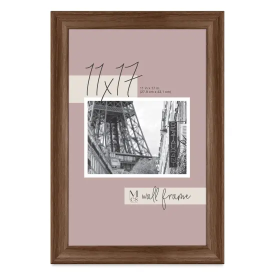 MCS Classic Edge Frame - 11" x 17" Walnut {1}
