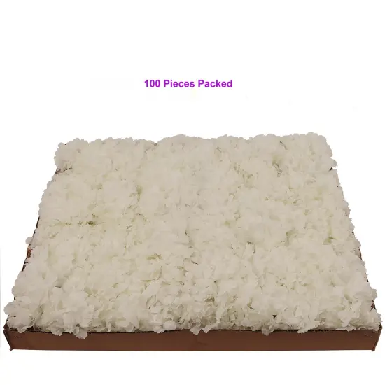 Cream White Carnation Picks: Set of 100, 5" Stems by Floral Home&reg; {3}