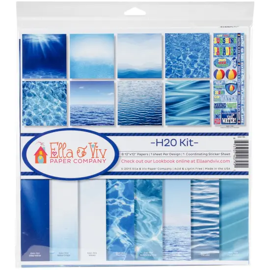 Ella & Viv Collection Kit 12"X12"-H2O {1}