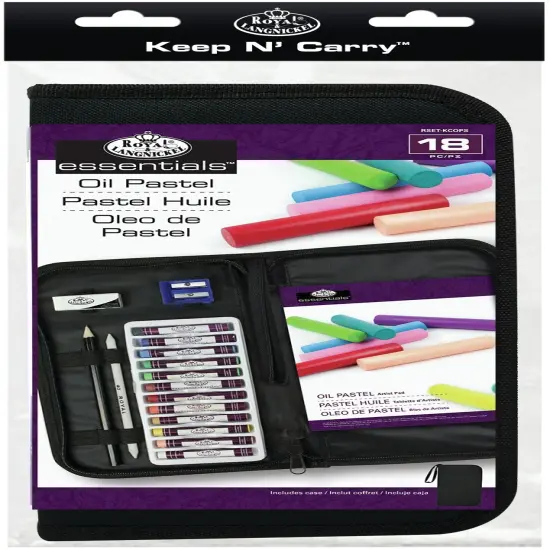 Royal & Langnickel(R) Keep N' Carry Artist Set-Oil Pastels {1}