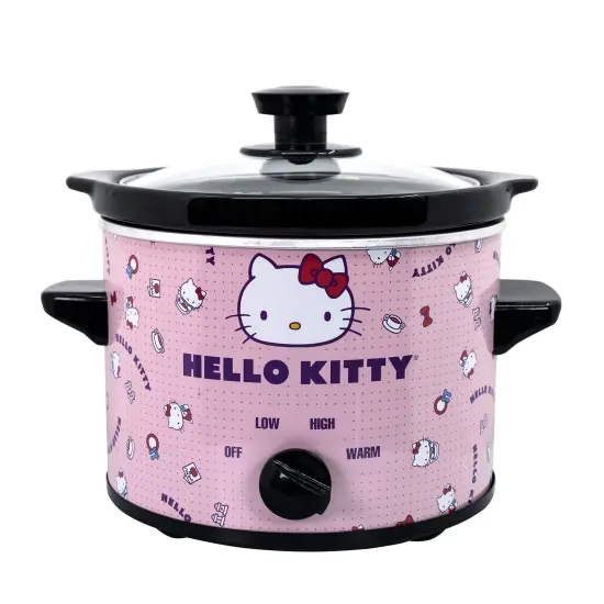 Uncanny Brands Hello Kitty 2 QT Slow Cooker {6}