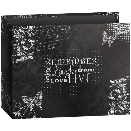 Pioneer 3-Ring Chalkboard Album 12"X12"-Remember {1}