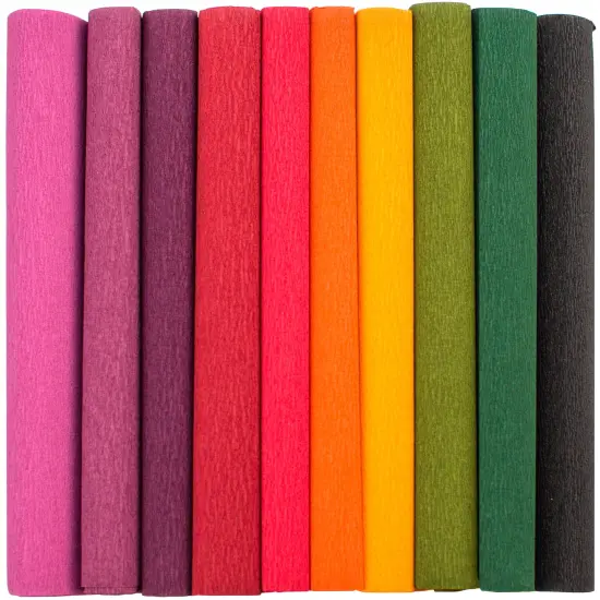 Lia Griffith Extra Fine Crepe Paper 10/Pkg-Enchanted Garden {4}