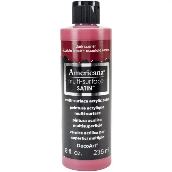 DecoArt Americana Multi-Surface Satin Acrylic Paint 8oz {2}