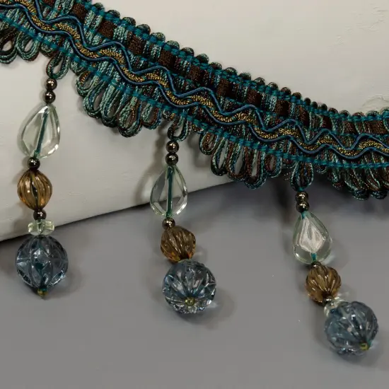 5 yards of Tessa Bead Fringe Trim | 10-5 yard cut {3}